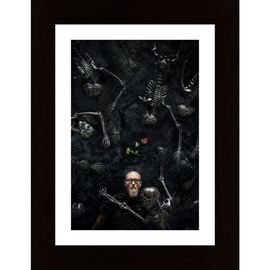 Skeletons And A Rose Poster